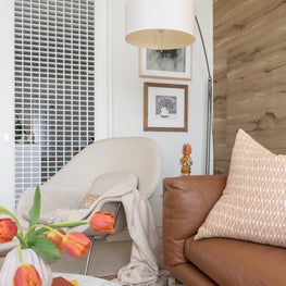 Portfolio: Indo-Asian inspired high-rise with warm tones and beautiful Fromental wallpaper