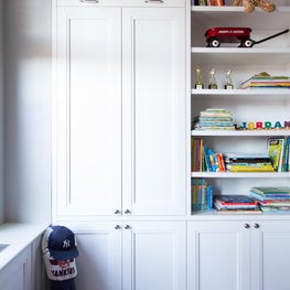 Kids Bedroom Millwork Bookcase/Desk