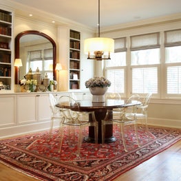 Dining Room in a Washington, DC rowhouse