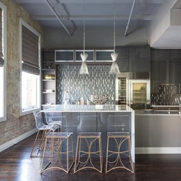 Downtown Loft Galley Kitchen