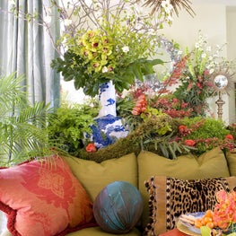 Homage to Tony Duquette - Morning Room - Robinson Gardens Showcase House