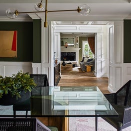 Dining Room View to Living Room