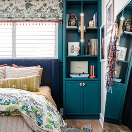 Whimsical and Colorful Teen Bedroom