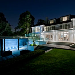 Highgate House Rear Facade and Pool