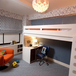 Central Park West Prewar/Modern Kid's Room/Lofted Bed