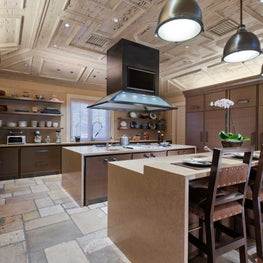 Interior Architecture of Classically Inspired Traditional Miami Kitchen