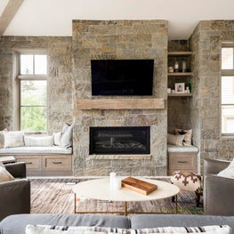 Contemporary Mountain Living Room