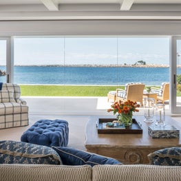 Bayside Serenity - Living Room View