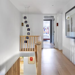 Upstairs stair hall gallery