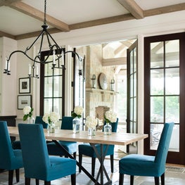 Dining Room  Architecture by Spitzmiller & Norris Interiors by Teri Duffy 