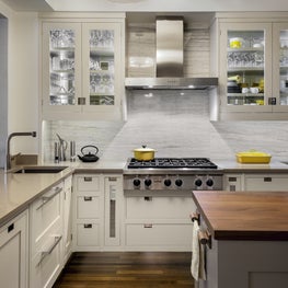 Transitional Riverside Drive Renovation, Kitchen