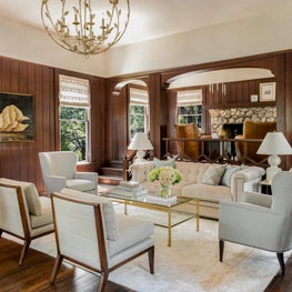 Modern Take on Classic Living Room - Austin, TX 