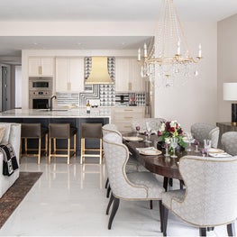 High Rise, High Style Dining Room