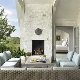 Bright and Inviting Traditional Patio - Stratford Hills Residence, Austin, TX 