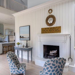 Open Concept Sitting Room at Luxe Barn, Falmouth