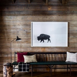 Ski Chalet - Stair Landing