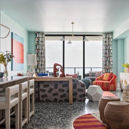 Color Blocked Painter's Palette