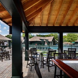 Winged Foot Golf Club, New Pool House, Bar Pavilion, Covered Outdoor Patio