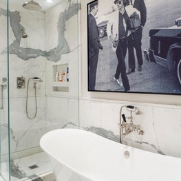 Master Bathroom in Tribeca Loft