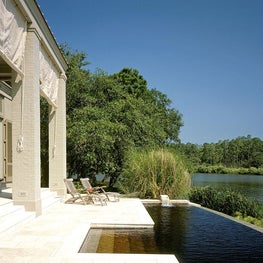 Residence in the Marshes - Pool Patio