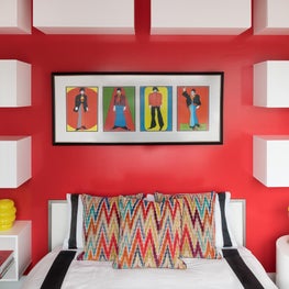Pop Art inspired Guest Room