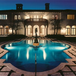 Romanesque influences in an Italianate Villa in Palm Beach