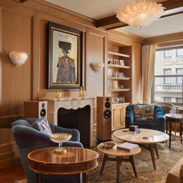 New York Merinoff Apartment Living Room