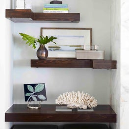 Living Room Shelving