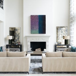 Portfolio: Transitional Symmetry, Living Room