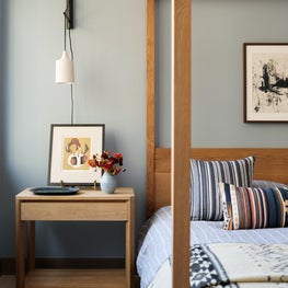 Black Gore Primary Bedroom