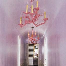 Lavender and Coral Corridor