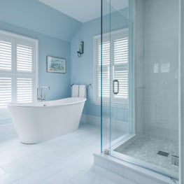 Bathroom at Ship's Channel, Cape Elizabeth