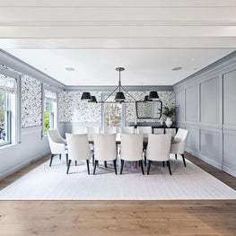 Modern Weston Farmhouse-Dining Room