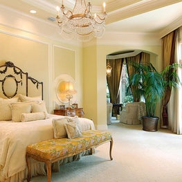 Palm Beach Gardens Estate Bedroom - Interior Design by Annie Santulli Designs