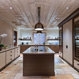 Classically Inspired Miami Kitchen Butler's Pantry