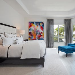 Contemporary Artist Retreat Master Bedroom