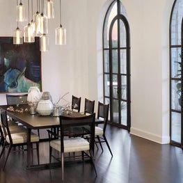 Elegant Transitional Modern Dining Room - Westlake Hills, Austin, TX 