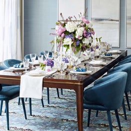 Westchester, Dining Room Tablescape
