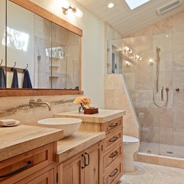 Rustic Wood Light-filled Silicon Valley Home