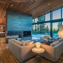 Martis Camp 457 Living Room & Fire Place