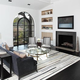 Transitional High End Living Room - Westlake Hills, Austin, TX 