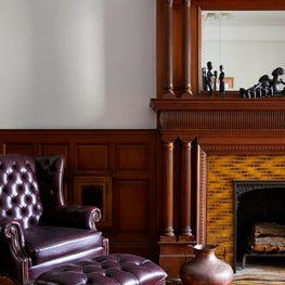 Harlem Townhouse - Back Sitting Room Fireplace