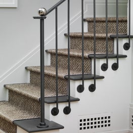 Custom staircase details