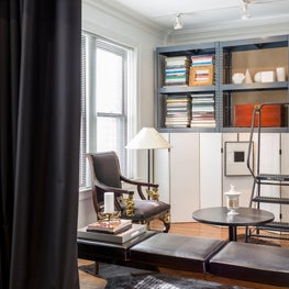 Lake Shore Drive Residence No. 2 View into Library
