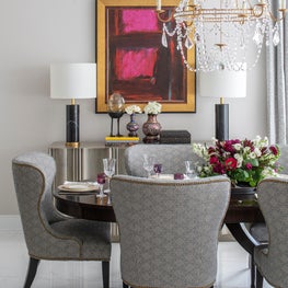 High Rise, High Style Dining Room