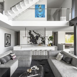 we saw no reason to choose between polished + chill interiors. it's all play.