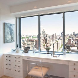 Park Avenue views from a magnificent Dressing room