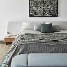 Los Altos Hills Tudor Master Bedroom