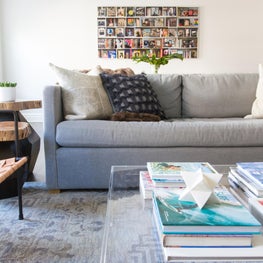 Transitional Living Room