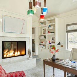 Rye Residence, Library